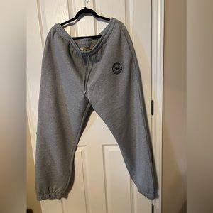 Burberry Embroidered Logo Sweatpants